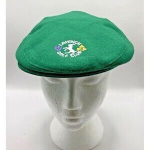 VTG Authentic Shandon Lahinch Golf Club Ireland Hat Newsboy Flat Cap 7-1/4 Green